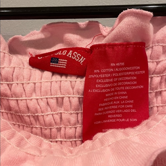 Pink girls polo sundress new size 4 teeey cloth polo brand - Picture 4 of 5